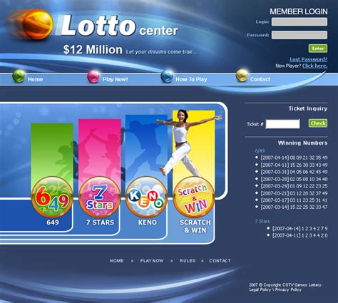 Online Lottery Center.